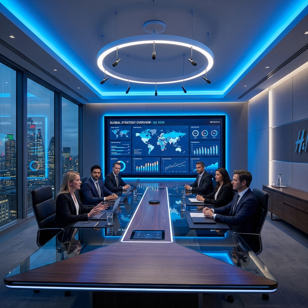 AV & Smart Collaboration Meeting Rooms